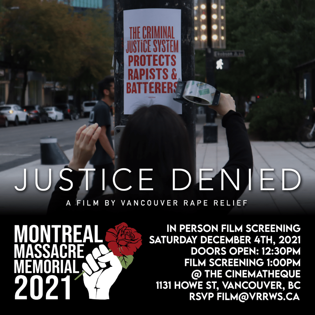 justice denied film screening